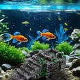 thumbnail image 2 of Turtle Basking Platform for Aquarium, Resting Terrace for Tortoise and Climbing Platform, Resin Realistic Stone Ornament for Fish Tank, Turtle Dock for Small Aquarium and Terrarium (A), 2 of 5