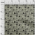 thumbnail image 2 of oneOone Cotton Jersey Beige Fabric Nostalgia Coffee Sewing Craft Projects Fabric Prints By Yard 58 Inch Wide-4W, 2 of 6