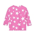 thumbnail image 5 of Delliss Girls Star Print Crew Neck Blouse, 5 of 5