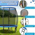 thumbnail image 2 of Gymax 12FT Recreational Trampoline w/ Ladder Enclosure Net Safety Pad Outdoor Blue, 2 of 9
