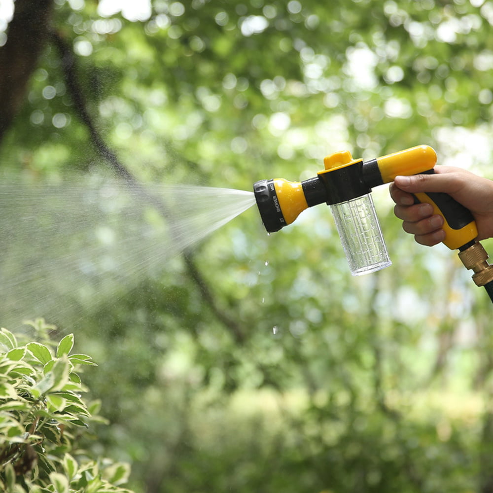 Pressure Hose Nozzle Foam Gun Garden Watering Car Wash spray pet Plant Sprinkler