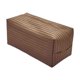 thumbnail image 2 of Dispensador de papel rectangular para caja de pañuelos, porta servilletas, decoración moderna para el hogar Marrón, 2 of 8