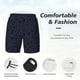 thumbnail image 3 of Fotbe LOVE Traje de Baño para Hombre – Shorts de Natación de Secado Rápido con Forro y Bolsillos-Medium, 3 of 6