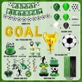 thumbnail image 2 of Kit de decoración para fiestas, suministros de fútbol para fiestas de cumpleaños, 2 of 8
