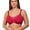 Watermelon Red, variant on Full Figure Seamless Underwire Push Up T Shirt Bra Comfort Everyday Support, 44H, Black