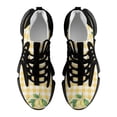 thumbnail image 5 of Lemons And Leaves on A Yellow And White Background Walking Shoes for Men Woman Lightweight Tennis Fashion Elastic Sports Shoes Cushion Basketball Shoes, 5 of 7