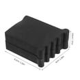thumbnail image 2 of unbranded 4Ud Protectores Para Pies De De PVC Negro Con Antideslizante Y Fácil Instalación, 2 of 6