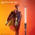 thumbnail image 2 of Andoer 20W Handheld RGB Colorful Light Wand Bi-color Temperature Dimmable Black, 2 of 6