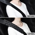 thumbnail image 3 of Funda universal para cinturón de seguridad de coche, funda para cinturón de seguridad, almohadilla de arnés para coche/bolsa, del cinturón de seguridad (paquete de 2), 3 of 5