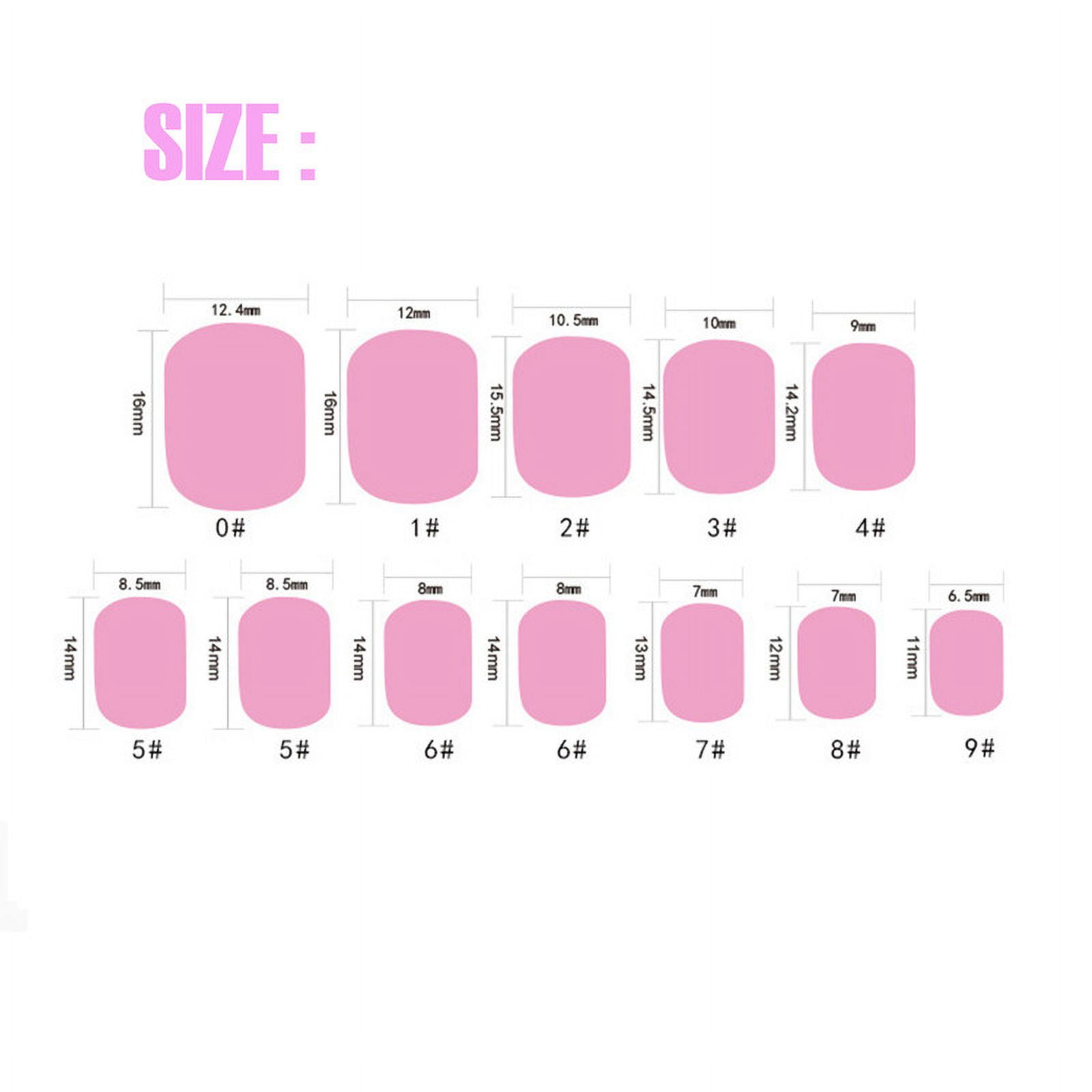 72Pcs 3 Pack Press on Nails for Kids Children Acrylic Fake Nails Pre-glue Full Cover Glitter Gradient Color Rainbow Candy Short False Nail Art Kits Sets Valentines Day Gifts for Kids Girls（kid 8）