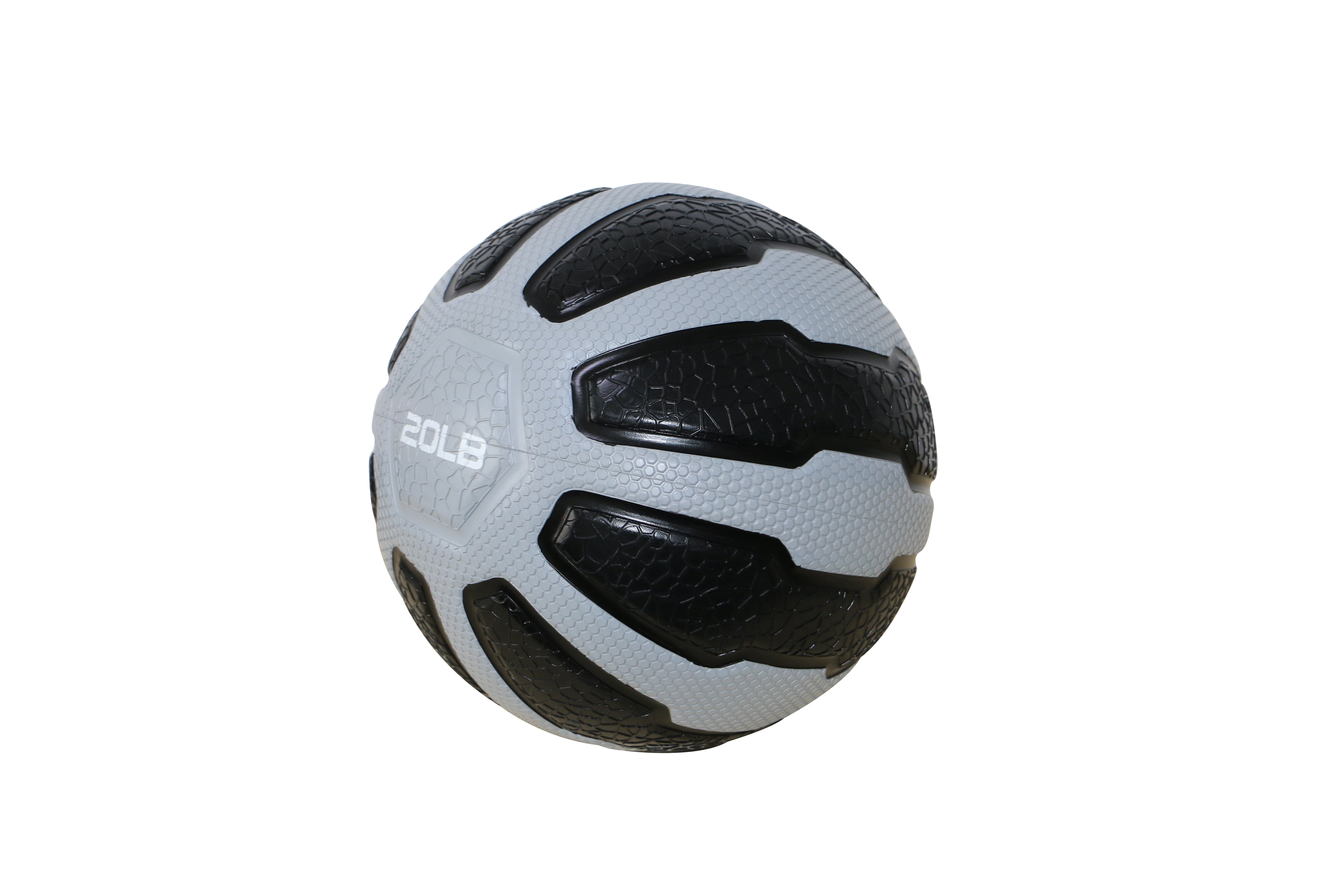 GYMENIST Rubber Medicine Ball with Textured Grip, Available in 9 Sizes, 2-20 LB, Weighted Fitness Balls,Improves Balance and Flexibility