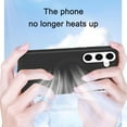 thumbnail image 5 of Magnetic Cooling Case for Samsung Galaxy S24, Hard PC Slim Cellular Hole Heat Dissipation Mesh Breathable Hollow Honeycomb Case for Samsung Galaxy S24 SR-Black, 5 of 8