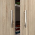 thumbnail image 5 of Villar Home Designs 35 Pack Modern Round Stainless Steel Cabinet Drawer and Kitchen Silver Pulls by  Hole Center 7 9/16'', 5 of 8