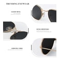 thumbnail image 3 of Gafas de sol KALIYADI Hexagon Polarized UV400 para mujer y hombre, 3 of 6