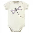thumbnail image 6 of Touched by Nature Baby Girl Organic Cotton Bodysuits 5pk, Dragonfly, 6-9 Months, 6 of 6