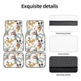 thumbnail image 5 of Cartoon Mickey Mouse And Minnie Mouse Car Floor Mats Universal Floor Mats for Cars Front Rear Car Foot Mats Cute Anime Pattern Car Accessories for Trucks, 5 of 5