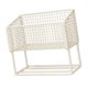 thumbnail image 1 of Cesta de almacenamiento para baño, organizador de cocina, versátil, para la decoración del hogar y el aseo. Blanco, 1 of 9