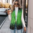 thumbnail image 3 of Chririnla St. Patrick's Versatile Sleeveless Business Waistcoat for Work Spring, Loose Fit Women's Sleeveless Waistcoat Vest, 3 of 11