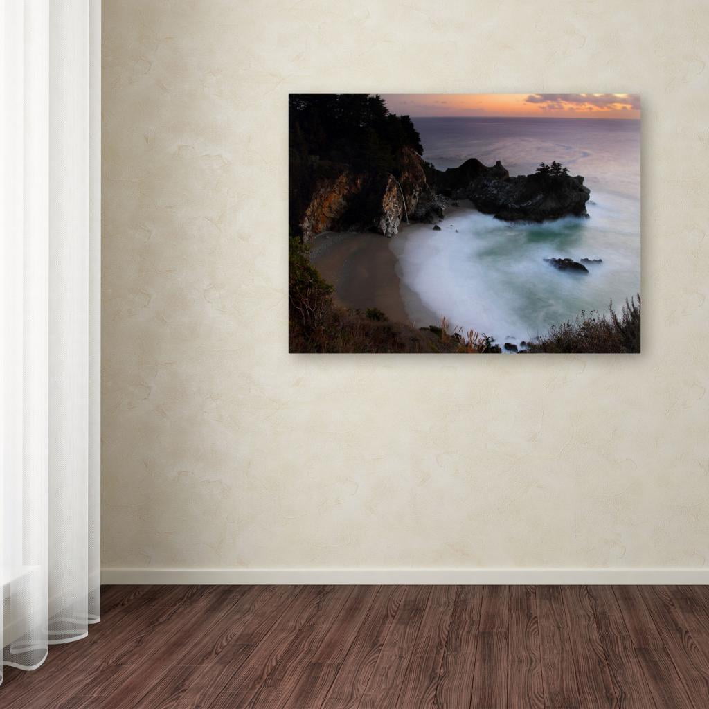 Trademark Fine Art "Mc Way Falls" Canvas Art by Pierre Leclerc