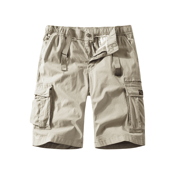 Men's Classic-Fit Cargo Short Casual Summer Lightweight with Multi Pockets
