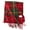 #09_Green, variant on Womens Christmas Plaid Thick Warm Shawl Scarf