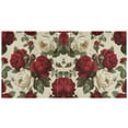 thumbnail image 3 of Red and White Roses 3 Ring Hardcover Binders 1.5in Round Rings for Letter-Size Folder Paper Organizer Pockets for Office Student Recipe, 3 of 9