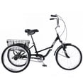 thumbnail image 3 of TSKER Adult Folding Tricycles 3 Wheel W/Installation Tools with Low Step-Through, Large Basket, Foldable Tricycle for Adults, 3 of 5