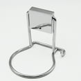 thumbnail image 3 of Evideco  Wall Mount Bathroom Hair Dryer Holder Organizer Chrome Finish - Silver, 3 of 7