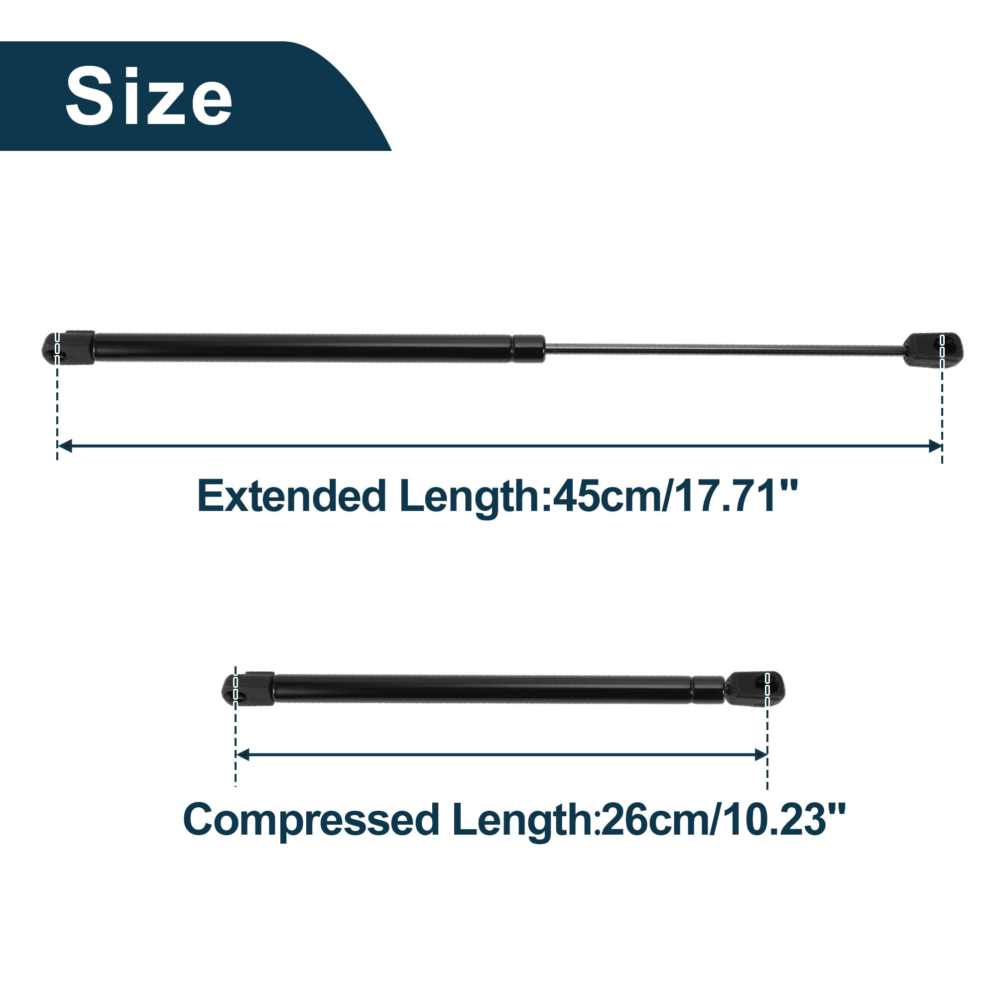 Unique Bargains 2Pcs Rear Window Lift Supports for Cadillac Escalade 2000-2006