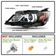 thumbnail image 4 of ACANII - For [HID/Xenon Model] 2015-2020 Chevy Impala OE Style Projector Headlight Headlamp Assembly Left Driver Side, 4 of 4