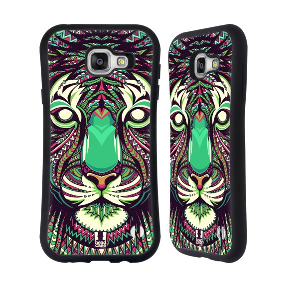 HEAD CASE DESIGNS AZTEC ANIMAL FACES 2 HYBRID CASE FOR SAMSUNG PHONES