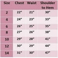 thumbnail image 5 of Ekidsbridal Floral Lace Heart Cutout Flower Girl Dress Wedding Tulle Beauty Pageant Junior Bridesmaid Christening Gown 172F 4, 5 of 5