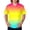 Light Blue_003, variant on Domuza Scrubs for Men Top Gradient Tie-Dye Short Sleeve V Neck Nursing Uniform Big and Tall Soft Comfy Medical Scrub Tops with 3 Pockets Yellow XL