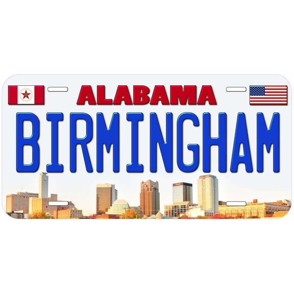 Birmingham AL TAG02 Novelty Car Auto License Plate