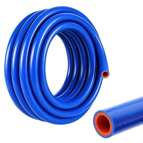 EBaokuup 12ft 3/4 Inch Silicone Heater Hose, Heavy Duty High Temperature Coolant Radiator Hose for Automotive Engine Cooling