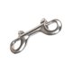thumbnail image 4 of 6 Pcs Stainless Steel Bolt Snap Hooks 3.55inch Metal Chain Clips Silver, 4 of 4