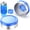 blue, variant on 13mm Flip Off Caps Burr-Free Flip Top Caps Aluminum-Plastic Caps Single Tone Flip Top Seals for Glass Vial 100 Pcs