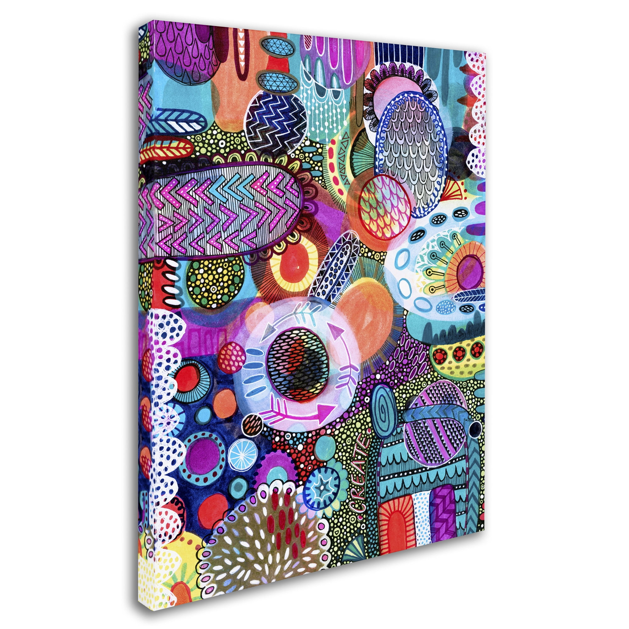 Trademark Fine Art "Creation" Canvas Art by Hello Angel