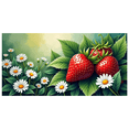 thumbnail image 2 of Strawberry Daisy Themed Banner Background Decor Party Supplies for Garden Parties Summer Gatherings Picnics and Photography Props, 2 of 7