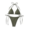 thumbnail image 1 of Bikini para mujer Traje de baño de traje de baño para actividades acuáticas de clubes Spas de vacaciones M, 1 of 9