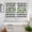 Sage Green Black, variant on Green Eucalyptus Leaves Kitchen Curtains Window Panels, Vintage Art Farmhouse Rustic Insulated Window Treatment Curtain, Grommet Curtains for Bedroom/Living Room/Bathroom, 2 Piece 52"Wx72"L
