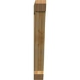 thumbnail image 2 of Ekena Millwork 6"W x 40"D x 48"H Traditional Slat Rough Sawn Bracket, Western Red Cedar, 2 of 4
