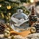 thumbnail image 5 of Herunwer Winter Birds Christmas Glass Bauble Collection, Nature’s Birds Crystal Glass Ornament, Cute Hummingbird Christmas Tree Ornaments, 5 of 6
