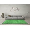 thumbnail image 3 of Ahgly Company Machine Washable Indoor Square Persian Emerald Green Traditional Area Rugs, 5' Square, 3 of 4