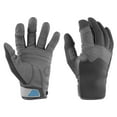 thumbnail image 2 of Mustang Traction Closed Finger Gloves - Grey/Blue - Medium [MA600302-269-M-267], 2 of 2