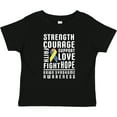 thumbnail image 3 of Inktastic Down Syndrome Awareness Strenth Courage Support Boys or Girls Baby T-Shirt, 3 of 5