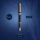 thumbnail image 3 of Pluma estilográfica Waterman Expert negra brillante con borde dorado de 23 quilates, 3 of 7