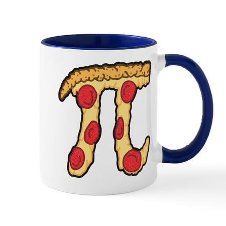 

CafePress - Pizza Pi - 11 oz Ceramic Mug - Novelty Coffee Tea Cup