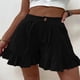 thumbnail image 5 of Pantalones cortos para mujer en verano, pantalones cortos casuales holgados de pierna ancha, pantalones cortos de cintura alta de verano para mujer, 5 of 6