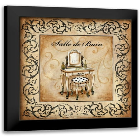 Gorham, Gregory 12x12 Black Modern Framed Museum Art Print Titled - Classic Salle De Bain